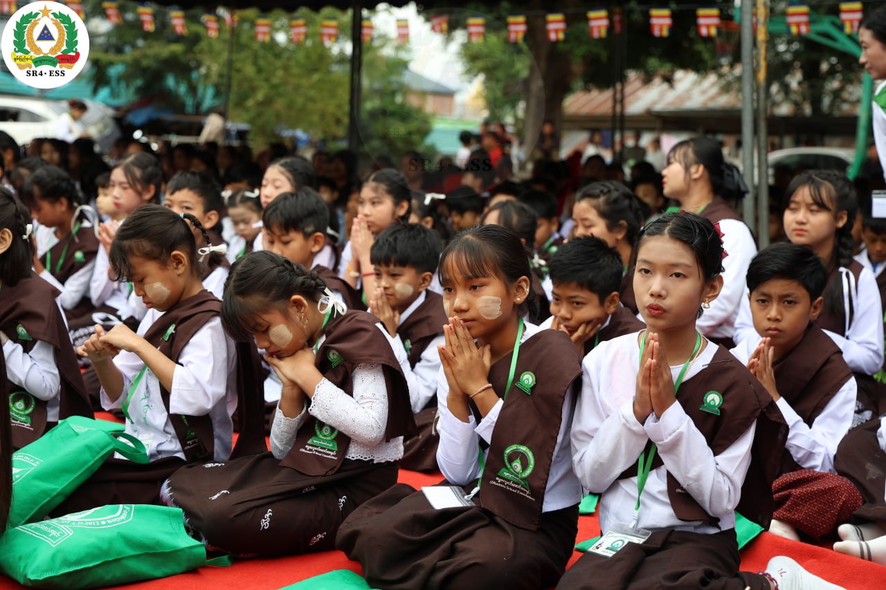 မိုင်းလားမြို့ အခြေခံပညာအထက်တန်းကျောင်း၌ ဓမ္မစကူးလ် ယဉ်ကျေးမှုသင်တန်း အပတ်စဉ် (၂) သင်တန်းဆင်းပွဲ အခမ်းအနား ကျင်းပပြုလုပ်
